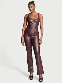 Faux Leather Pants