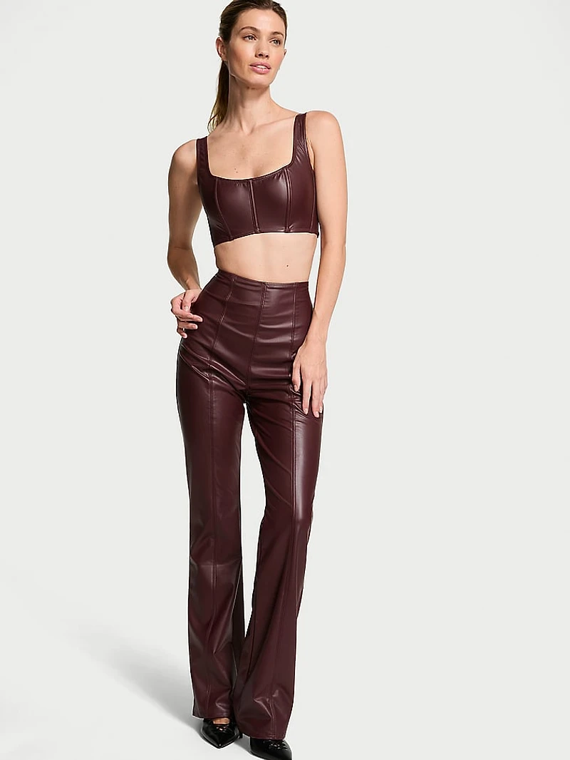 Faux Leather Pants