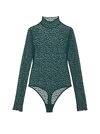 Wink Starchaser Mesh Long-Sleeve Bodysuit
