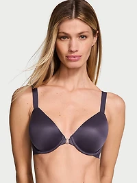 Smooth Lightly Lined Front-Close Full-Coverage Bra