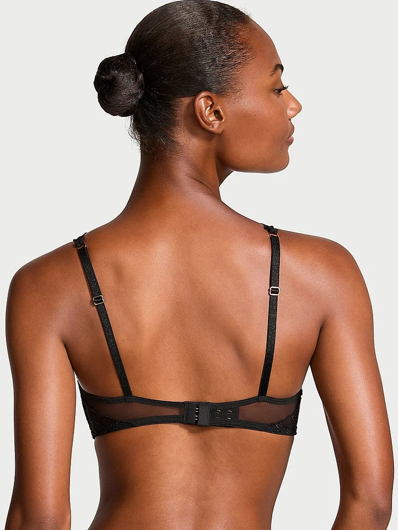 VS Logo Embroidery Triangle Bralette