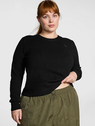 Collegiate Knit Crewneck Sweater