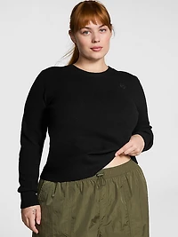Collegiate Knit Crewneck Sweater