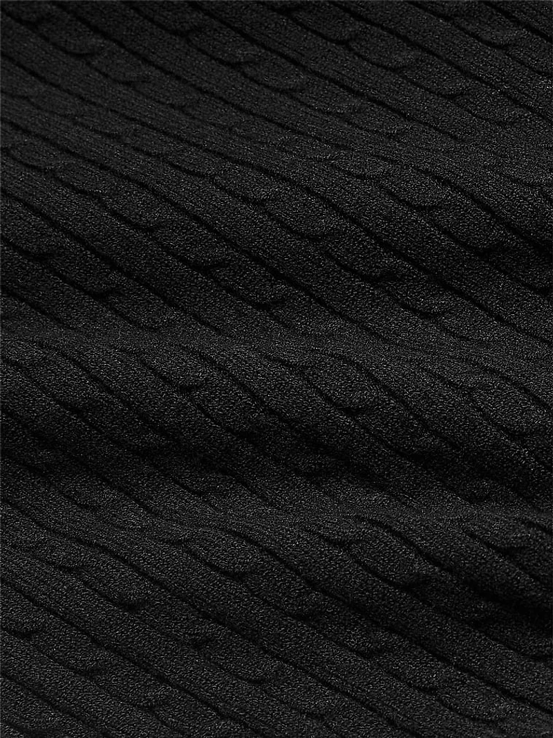Luxe Cable-Knit Flare Lounge Pants