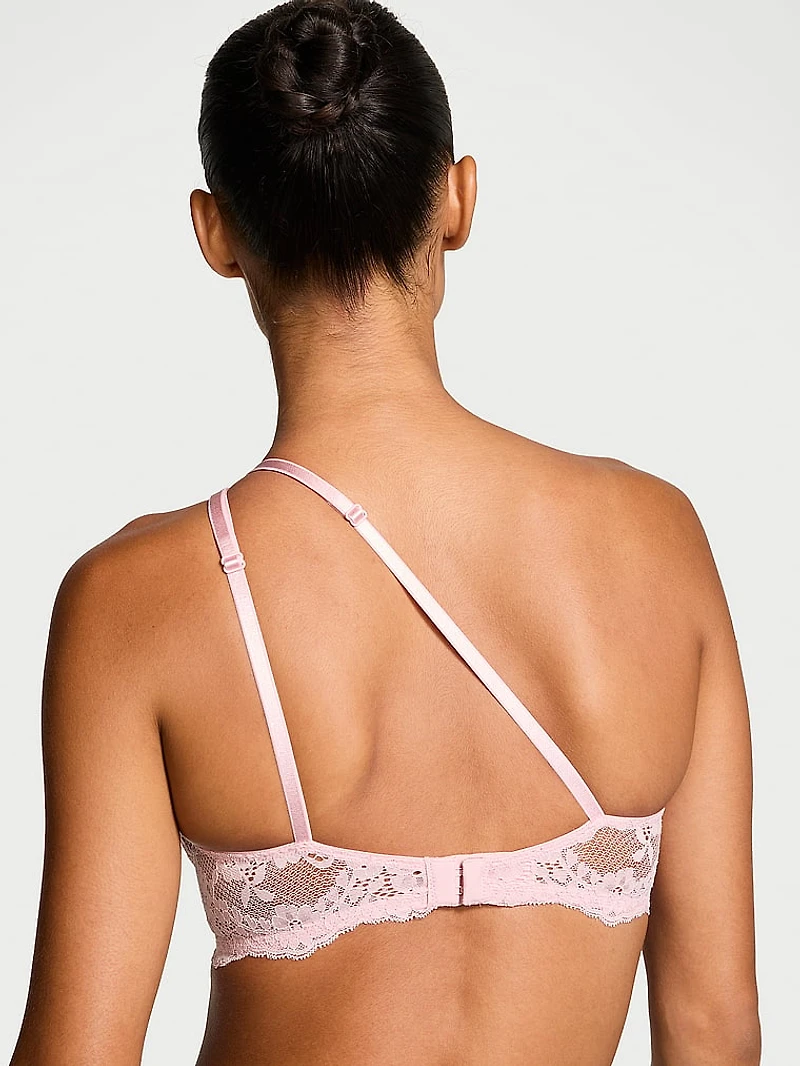 Twinkle Lace One-Shoulder Monowire Bra