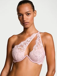 Twinkle Lace One-Shoulder Monowire Bra