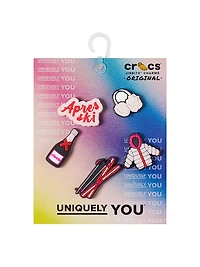 Jibbitz 5-Pack Apres Ski Girl Charms