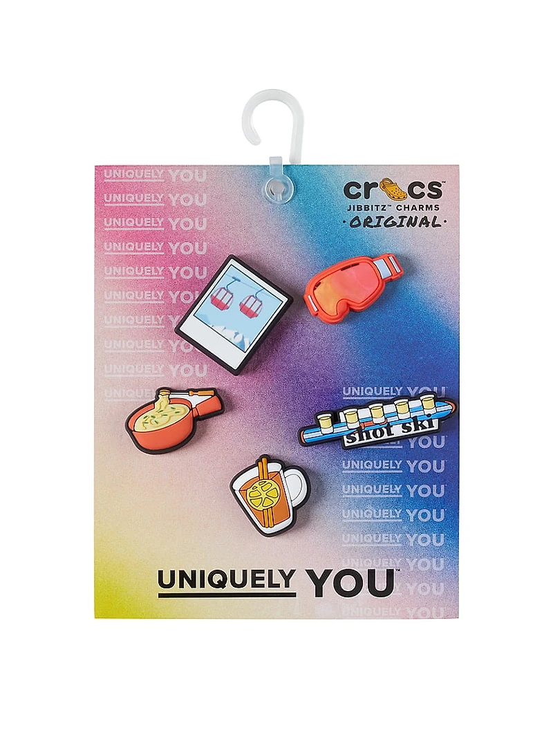 Jibbitz 5-Pack Apres and Eat Charms