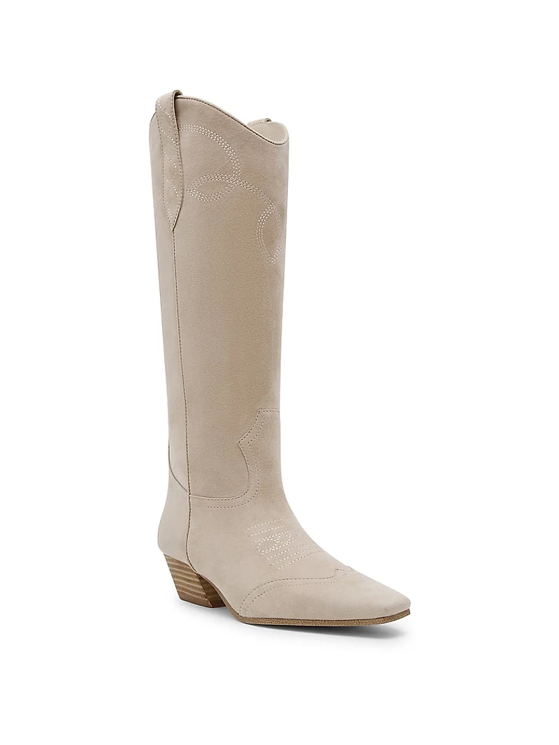 Dollie Sand Suede Boots