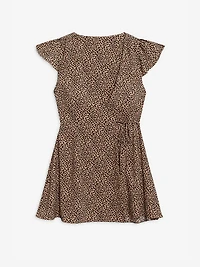 Lucy Wrap Mini Dress