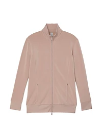 VSX Featherweight Knit Long Slim Full-Zip Jacket
