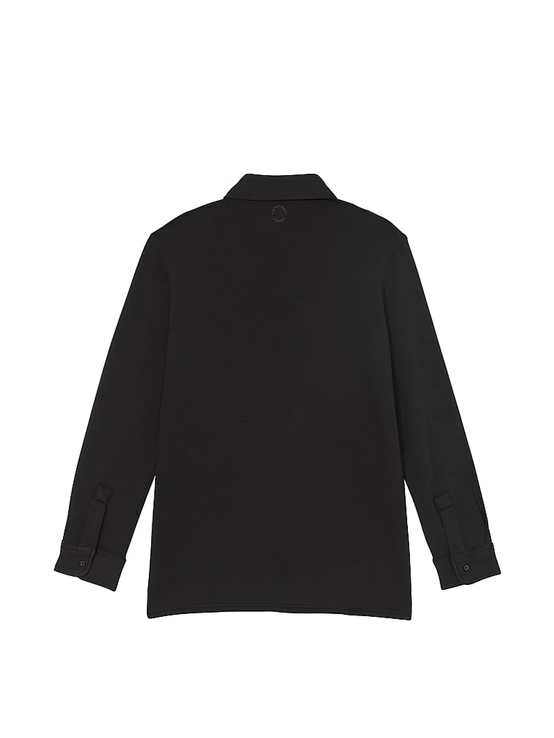 Brushed Modal Fleece Oversized Shirt