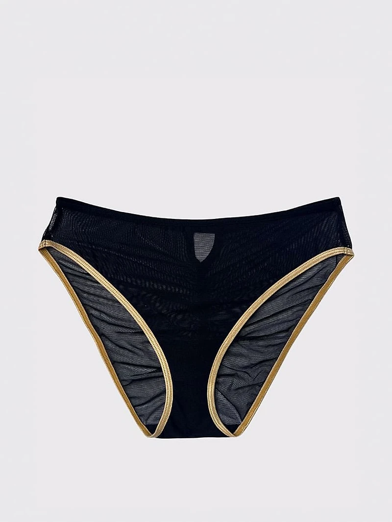 Embrace Mesh Keyhole Brief