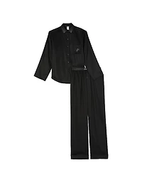 Silky Sleep Shine Long Pajama Set