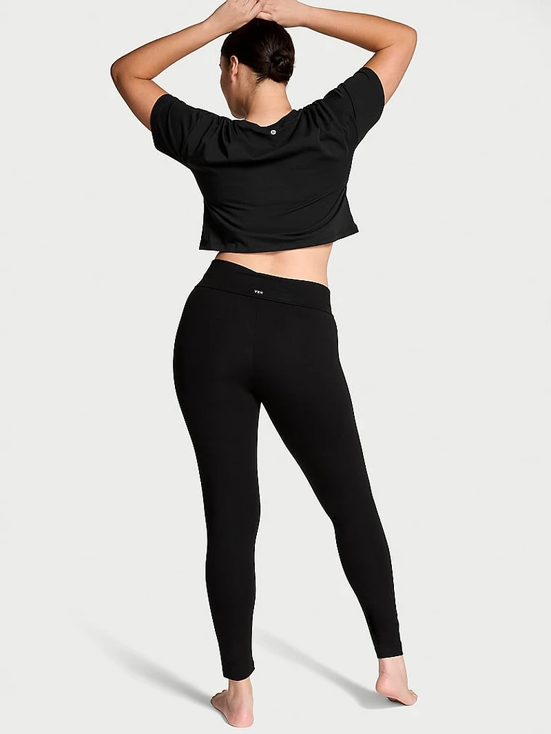 Cotton Foldover Legging
