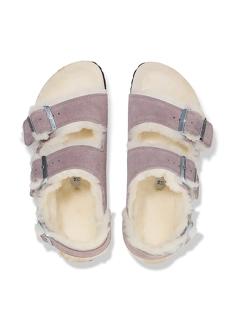 Milano Shearling Sandals