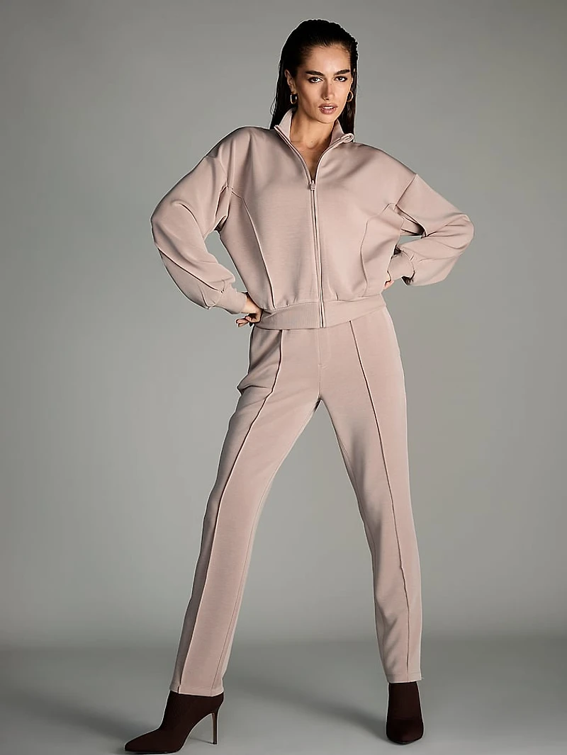 Featherweight Knit Tailored Slim Pant