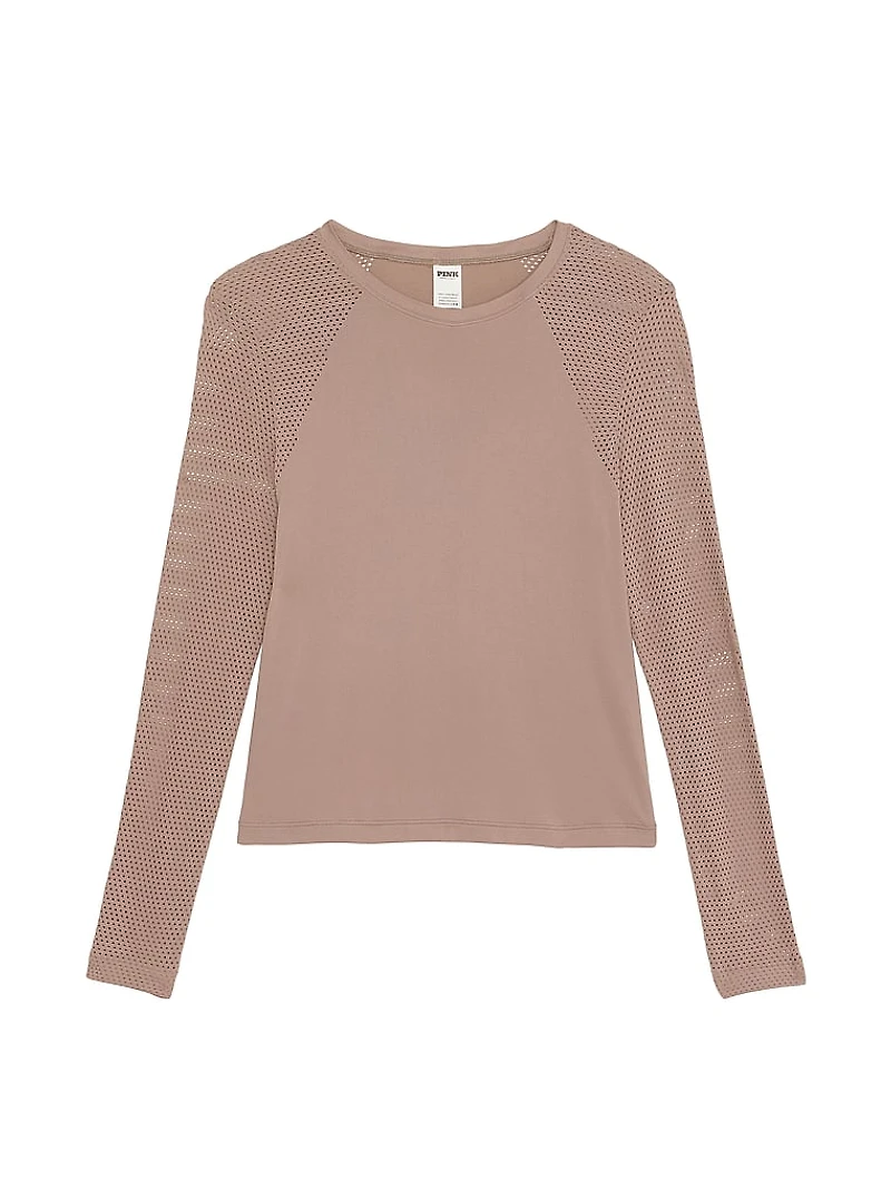 Seamless Drapey Long-Sleeve Tee
