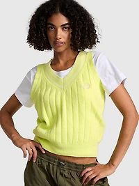 Collegiate Knit Sweater Vest