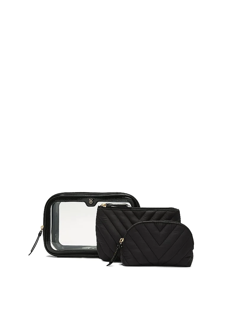 3-Piece Makeup Bag
