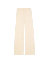 Luxe Crème Knit Lounge Pants