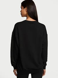 Brushed Modal Fleece Crewneck