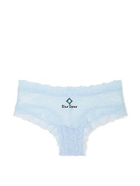 Lace Strappy-Back Cheeky Panty
