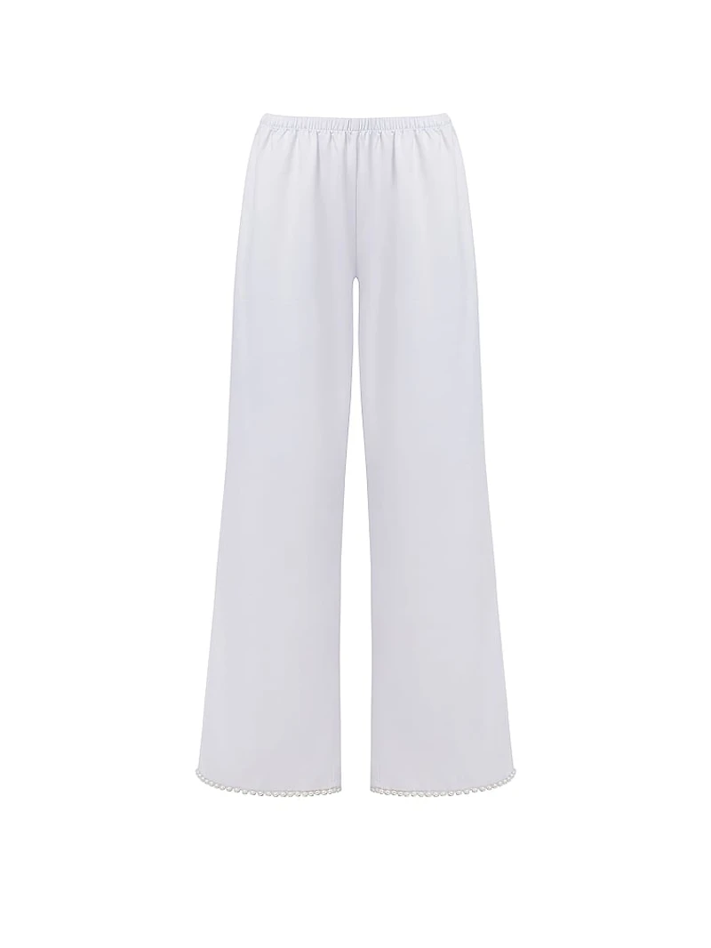 Pearl Luxury Satin Trouser