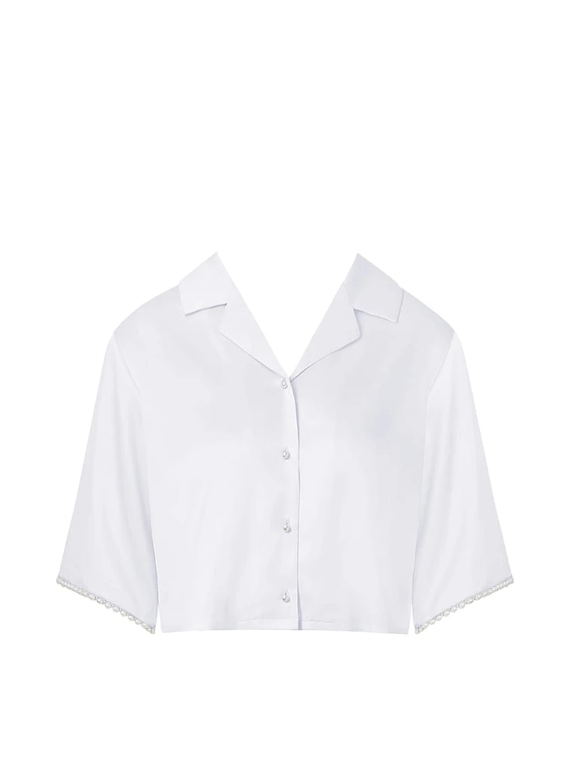 Pearl Luxury Satin Shirt