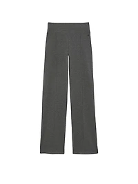 All-Day Cotton Straight-Leg Pants