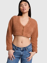 Co-ZZZy Fleece Cropped Cardigan