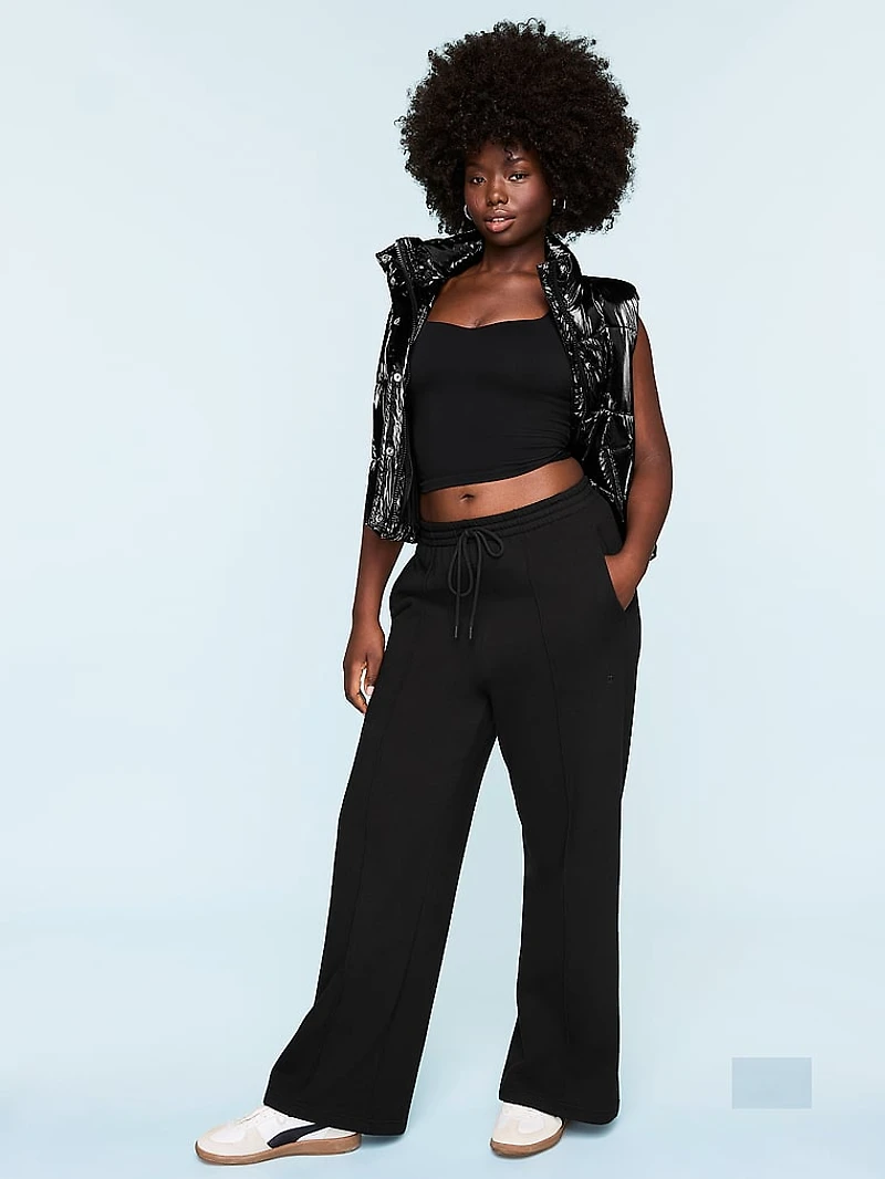 Soft Seamless Notched Tank Top