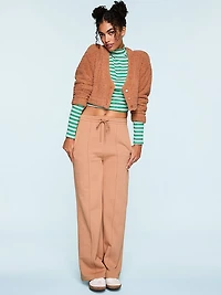 Co-ZZZy Fleece Cropped Cardigan