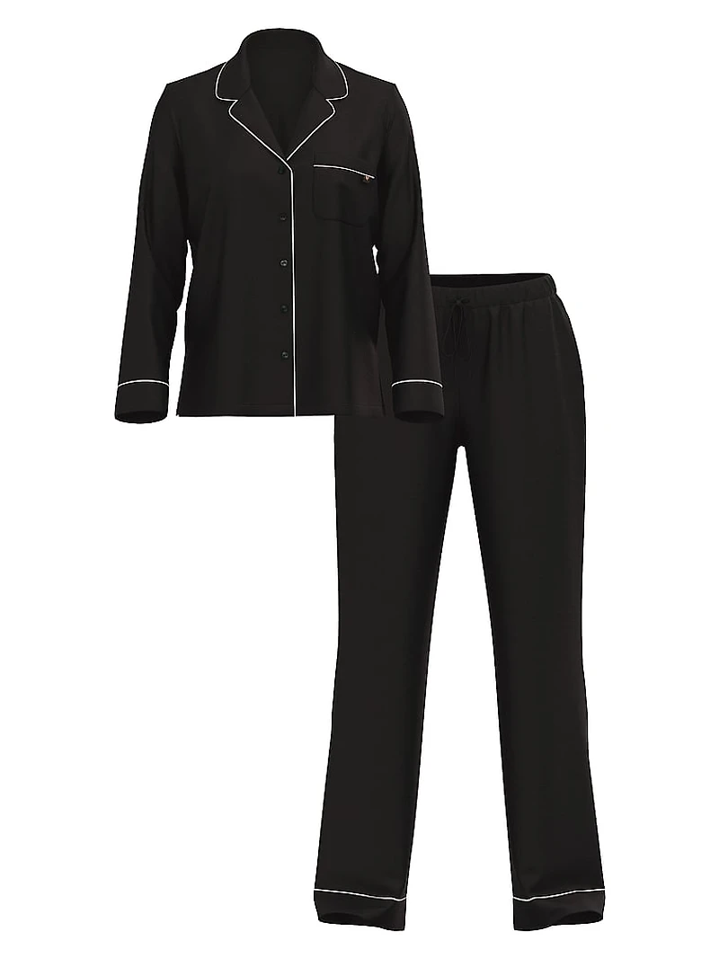 Modal Soft Long Pajama Set