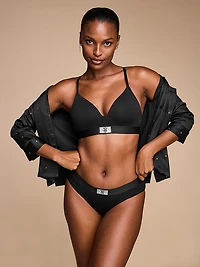 Logo Cotton Hiphugger Panty