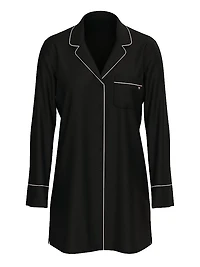 Modal Soft Button-Front Sleepshirt