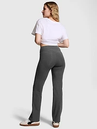 All-Day Cotton Straight-Leg Pants