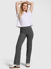 All-Day Cotton Straight-Leg Pants