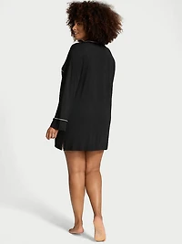 Modal Soft Button-Front Sleepshirt