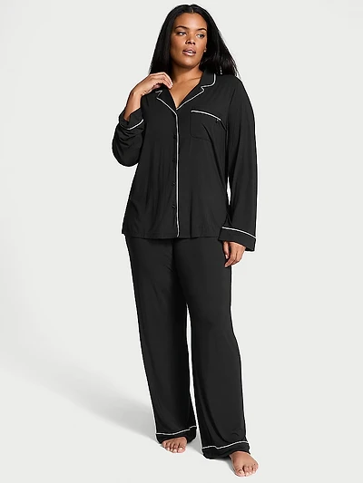 Modal Soft Long Pajama Set