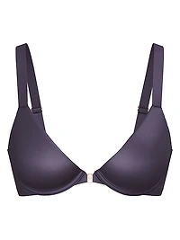Smooth Lightly Lined Front-Close Full-Coverage Bra