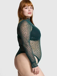 Wink Starchaser Mesh Long-Sleeve Bodysuit