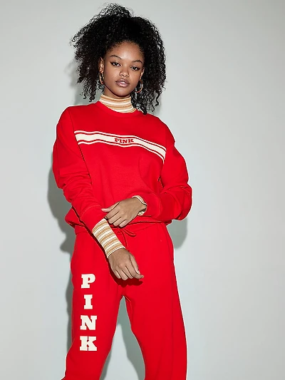 Multi Rib Mock-Neck Long-Sleeve Tee