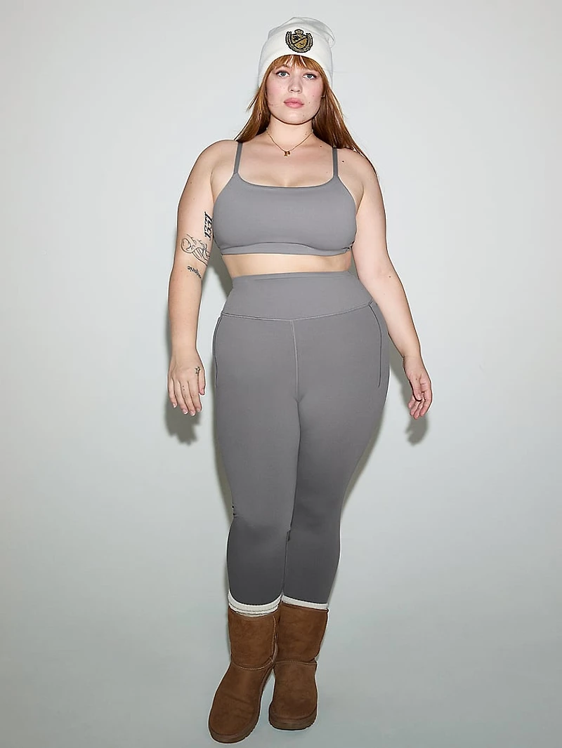 Relay Square-Neck Sports Bra