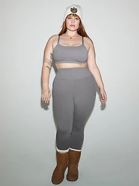 Relay Square-Neck Sports Bra