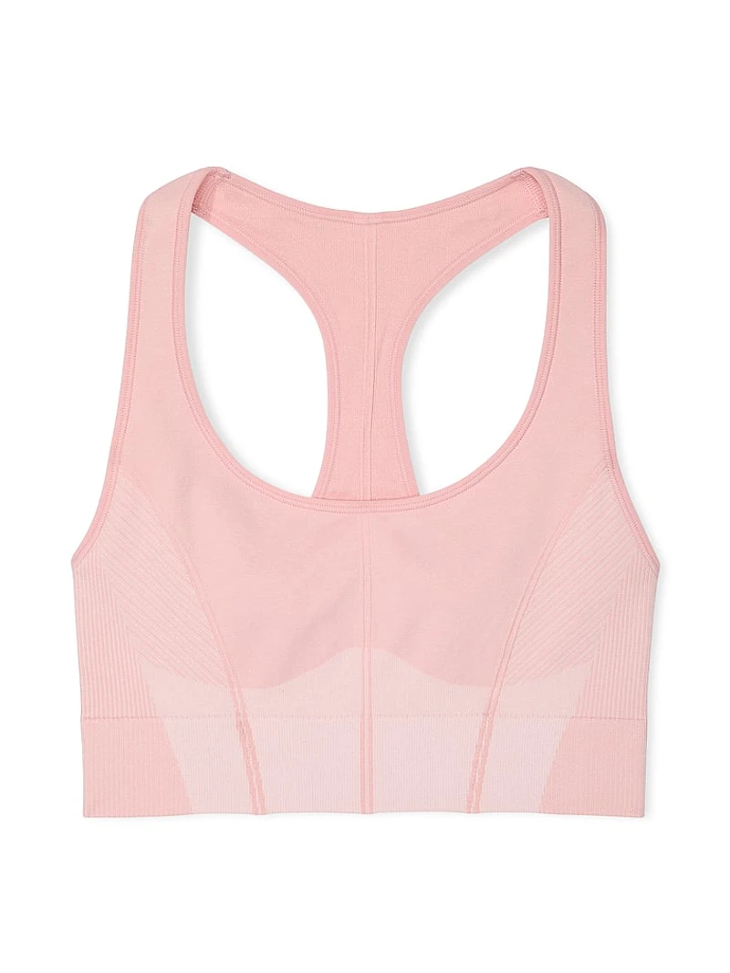 Seamless Marl Longline Sports Bra