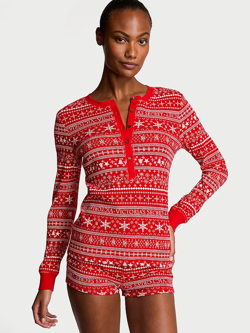 Thermal Short Pajama Set