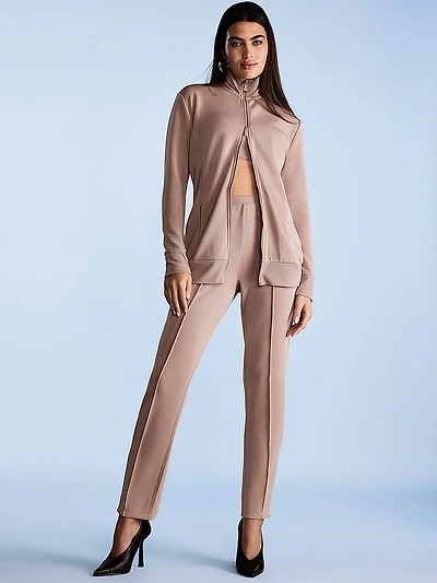 VSX Featherweight Knit Long Slim Full-Zip Jacket