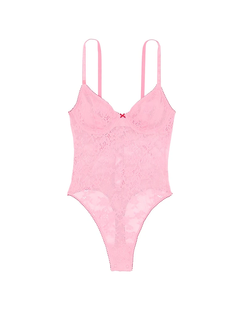 Tease Lace Demi Bodysuit