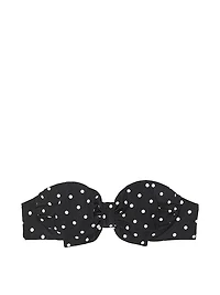 VS Archives Bow Bandeau Strapless Bikini Top